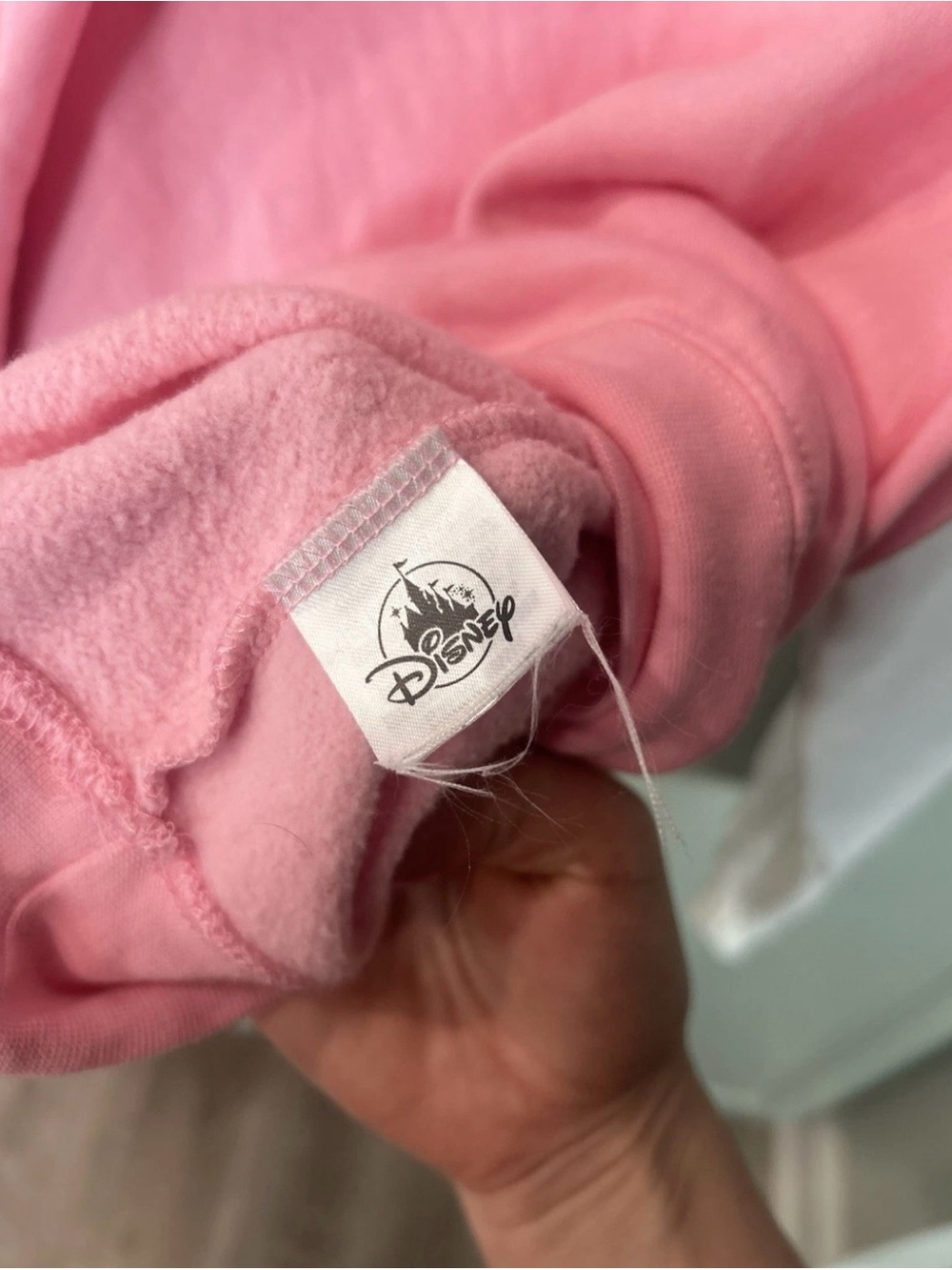 DISNEY Women’s Pink Disney Happily Ever After Quarter Zip Up Size XL - Picture 6 of 6